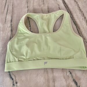 Fabletics Light Green Sports Bra
